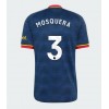 Arsenal Cristhian Mosquera #3 Bortedrakt 2026-27 Kortermet